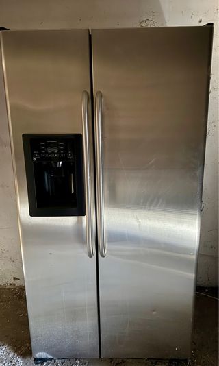 Nevera Acero Inoxidable Puerta Doble