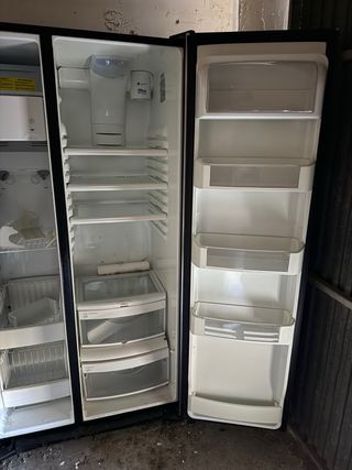 Nevera Acero Inoxidable Puerta Doble