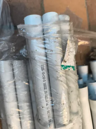 32 Tubos Rígido PVC LH 32mm y 3 metros