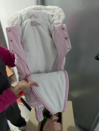Buzo Bebé Invierno Chicco Rosa