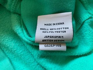 Sudadera Superdry JPN Osaka Verde Capucha