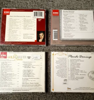 10CD Plácido Domingo y Los Tres Tenores lote