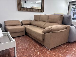 Sofa Chaisselongue Reversible MicroFibra Nuevos!
