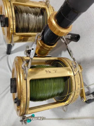 Pareja shimano tiagra y duel 12/0