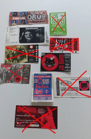 Entradas Conciertos Rock Heavy Coleccionismo