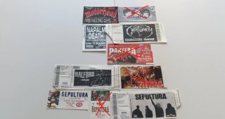 Entradas Conciertos Rock Heavy Coleccionismo