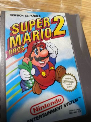 Super Mario Bros. 2 NES - Versión Española