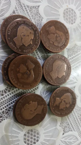 Monedas de cobre