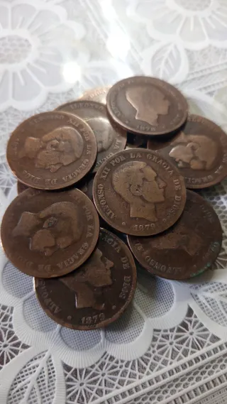 Monedas de cobre