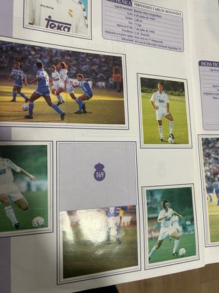 Álbum Cromos Real Madrid Vintage