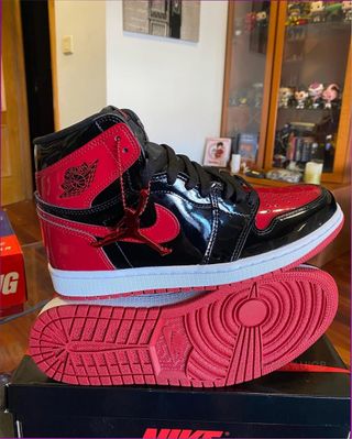Air Jordan 1 High OG Patent Bred 39