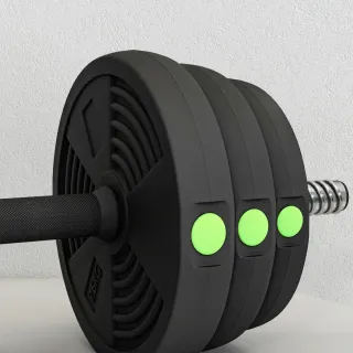 Kit Mancuernas 30kg 2 en 1 con Barra