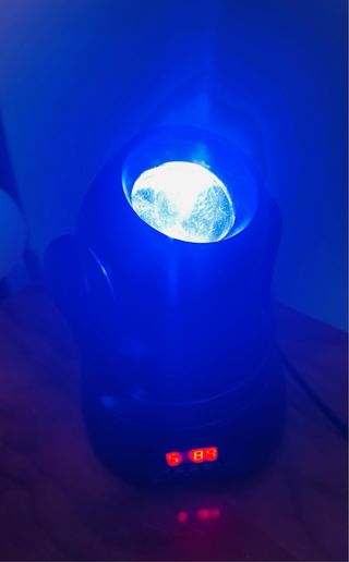 Máquina de Luz Cabeça Rotativa LED