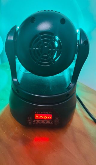 Máquina de Luz Cabeça Rotativa LED