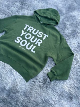 Sudadera Brownie Verde XXS Trust Your Soul