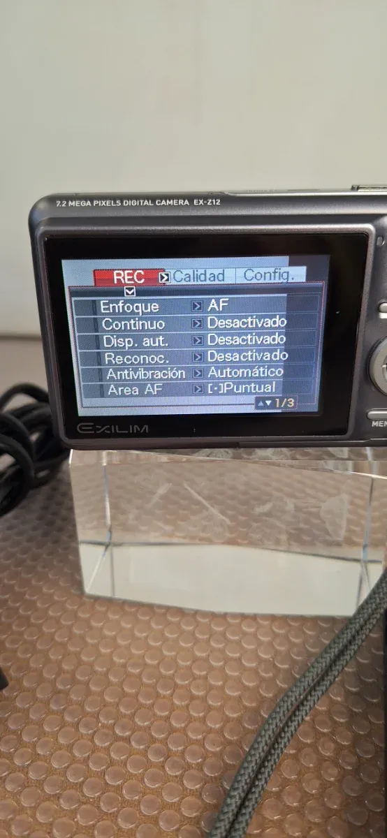 Câmera Casio Exilim EX-Z212 7.2MP