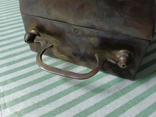 Cofre Baúl Metálico Decorado