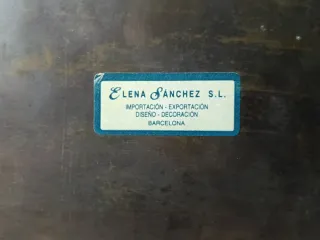 Cofre Baúl Metálico Decorado