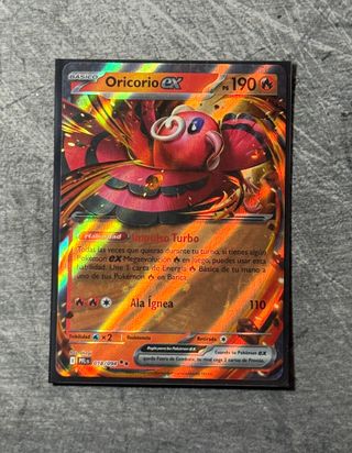 Oricorio EX Fuegos Fantasmales Carta Pokemon