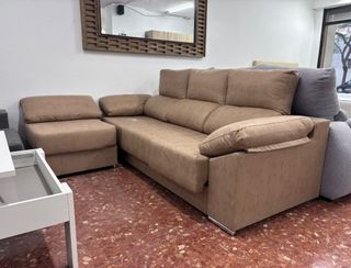 Sofa Chaisselongue Reversible MicroFibra Nuevos!