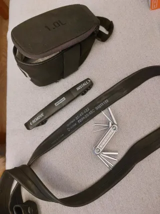 Kit Ciclismo: Cámara, Desmontables y Multiherramie