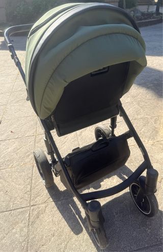 Cochecito Anex Sport 3 en 1 Negro/Verde