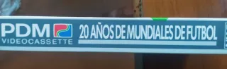 VHS original 20 Años de Mundiales de Futbol