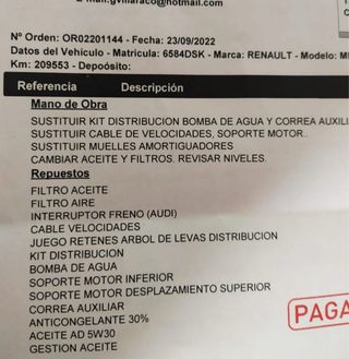 Renault Megane sport  225