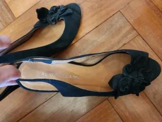 Zapatos Talla 40 Azul Marino Fiesta