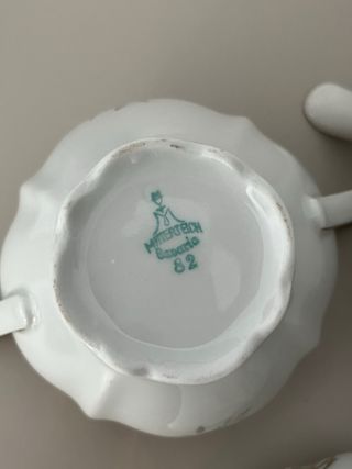 Set Mitterteich Bavaria porcellana