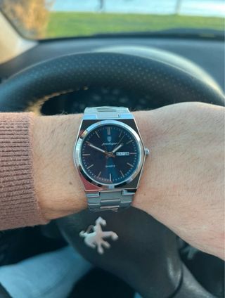 Reloj Hombre Esfera Azul