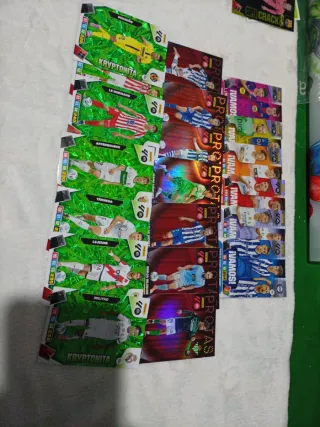 Lote 160 cromos Adrenalyn 2025/26 Sin repetir.