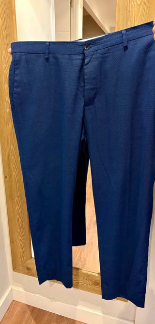 Traje Zara Hombre Azul Marino