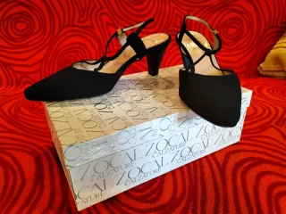 Scarpe Zocal donna eleganti nere Tg 36