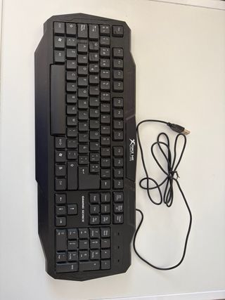 Teclado Gaming XTRIKE ME Negro