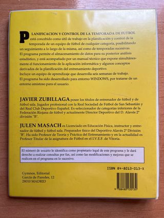 Cuaderno de entrenador de fútbol vintage