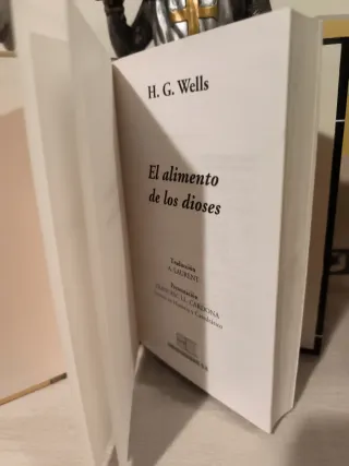 El alimento de los dioses, H. G. Wells.