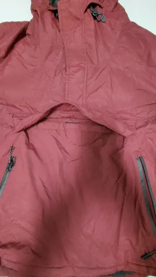 Chaqueta Pull&Bear acolchada burdeos T.M