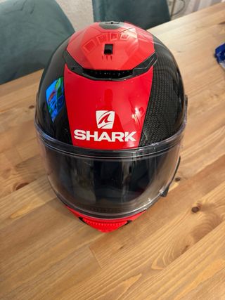 Casco Shark Spartan Carbon + Cardo Freecom 2+