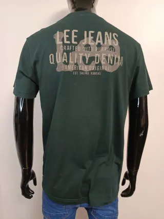 Camiseta Lee Talla M Verde Original