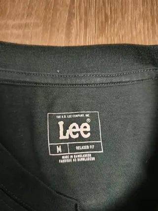 Camiseta Lee Talla M Verde Original