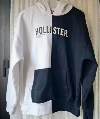 Sudadera Hollister bicolor