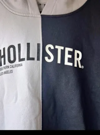 Sudadera Hollister bicolor