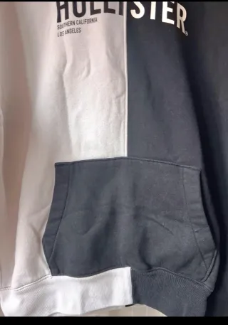 Sudadera Hollister bicolor