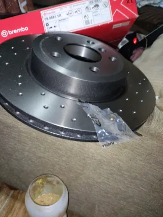 Pastillas y discos freno Brembo Bosch BMW