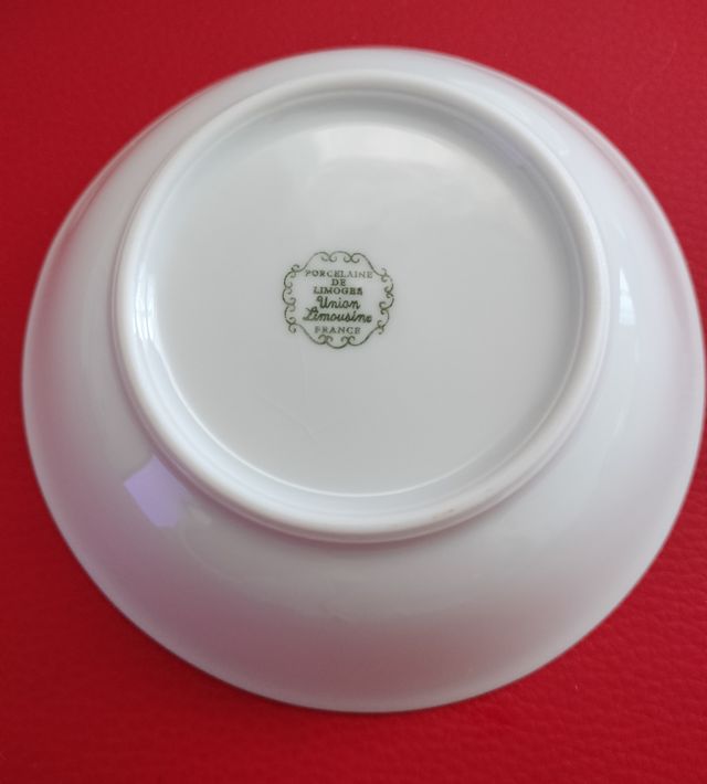 6 Boles Porcelaine de Limoges