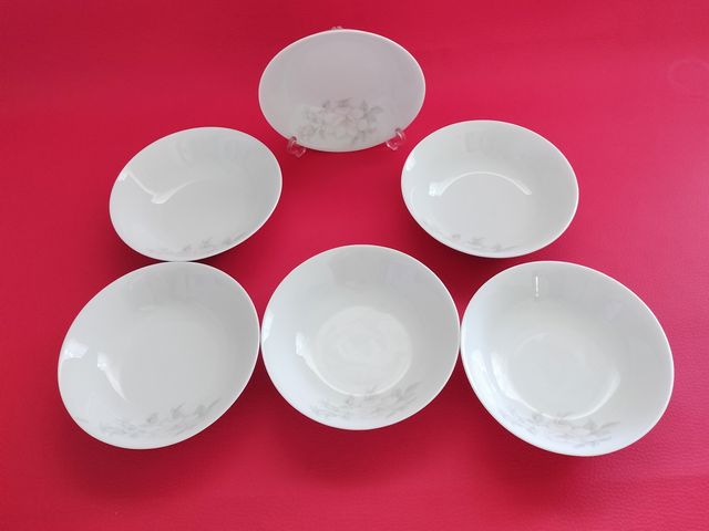 6 Boles Porcelaine de Limoges