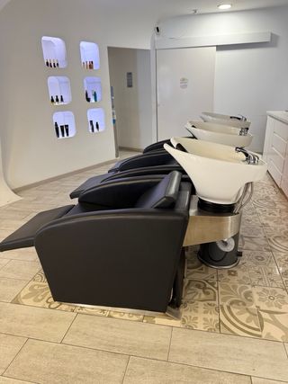 Lavacabezas eléctricos para peluquería 3u