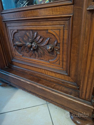 Credenza legno massello stile classico