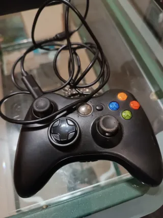 Mando Xbox 360 / PC Cableado Negro